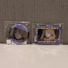 匿名配送 暁のヨナ くじメイト スウォン 缶バッジ 木製キーホルダー ガチャ ①