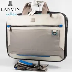 極美品✨ランバンオンブルー ビジネスバッグ 3way サーベラス
