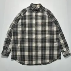 90s carhartt USA製 長袖シャツ チェック L ビンテージ6133