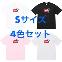 新品 Sサイズ 4色セット 25AW Stick Tee ボックスロゴ Tシャツ