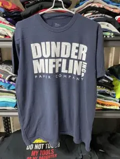 DUNDER MIFFLIN Tシャツ ネイビー