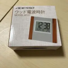 ADESSOウッド電波時計