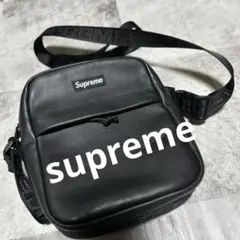 supreme ショルダーバッグ レザー