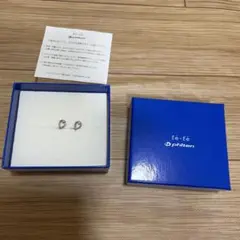 fe-fe×phiten ハート型ピアス　未使用 チタン　FP49