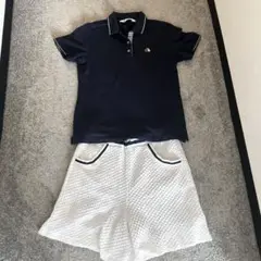 okuokuさま専用Block & White ポロシャツとショートパンツセット