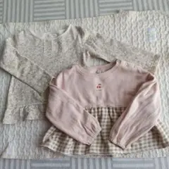 秋冬 トレーナー 100 2枚セット