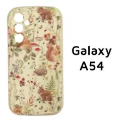 Galaxy A54 5G カバー りす うさぎ 小動物