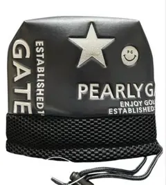 新品 未使用 PEARLY GATES 継続定番商品 アイアンカバー ネイビー