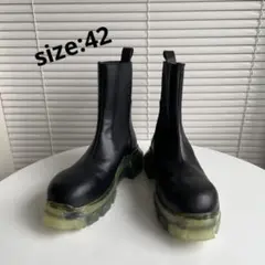 リックオウエンス トラクターブーツ42サイズ