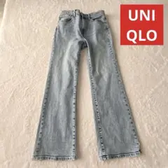 UNIQLO ハイライズフレアジーンズ ハイウエスト フレア 28インチ