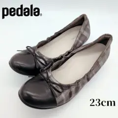 【美品】pedala アシックス　ウォーキング　フラットパンプス