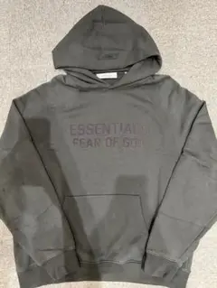 ESSENTIALS パーカー M カーキ 緑 :値下げ可能