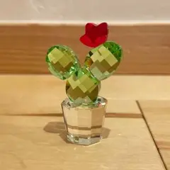 美品‼️スワロフスキー サボテン 置物
