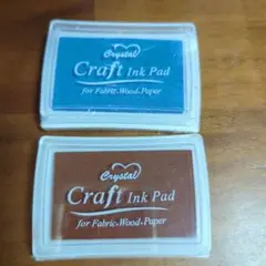 クリスタル クラフトインクパッド 2色セット