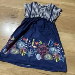 グラニフ　キッズ　ワンピース