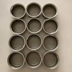 空き缶 ツナ缶の空き缶 工作材料 リメイク材料 12点