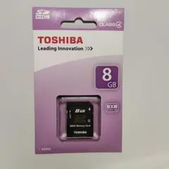 8GB SDHCメモリーカード 東芝
