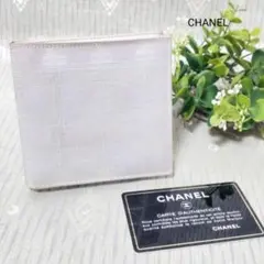 CHANEL シャネル ニュートラベルライン 折り財布 コンパクト財布 薄ピンク