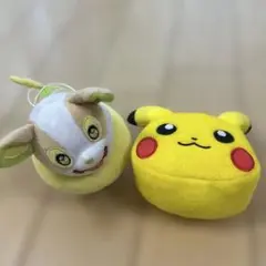 ピカチュウ　ワンパチ　ぬいぐるみ　ポーチ
