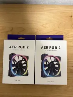 NZXT AER RGB 2 120mm RGBファン 2個セット