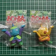 おじゃる丸のペンおき アオベエ&キスケ ガチャ カプセルトイ おじゃる丸