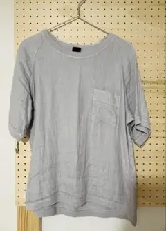 グレー Tシャツ サイズ0 ポケット付き