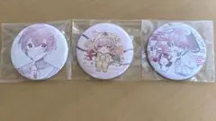 なぴくん　缶バッジ　元めるぷれ　元ぷりだむ