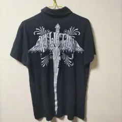 REAL VINTAGE ViV ブラックポロシャツ