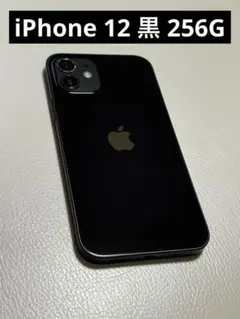 iPhone12 256 黒 本体
