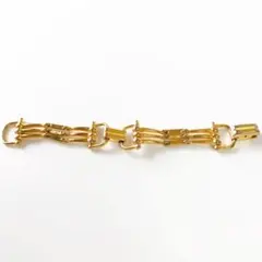 CELINEセリーヌ ホースビット ブレスレット アクセ ブラゾン ゴールド
