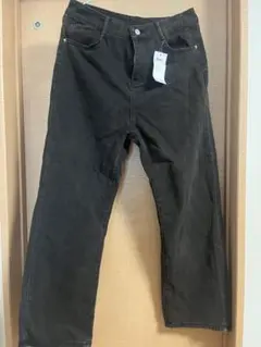 K&G ダークグレー デニムパンツ XL