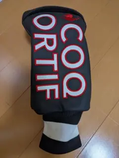 ドライバー用ヘッドカバー　ルコック COOORTIF ブラック/レッド