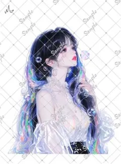 ℳ.オリジナル 人物ステッカー 7月新作 3-49
