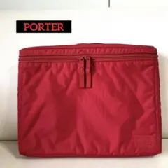 吉田カバン　PORTER レッドノートPCケース　ナイロン
