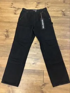 VALABASAS ブラックデニム　ストレートデニム　バギーデニム　バラバサス