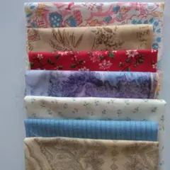 多色花柄綿生地セット