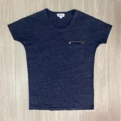 DIESEL ディーゼル ダークブルー 半袖Tシャツ XS