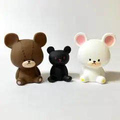 くまのがっこう 指人形 3体セット