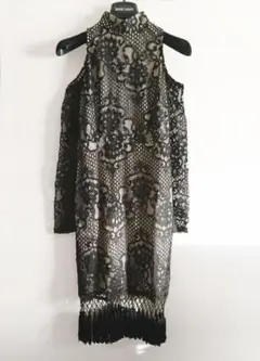 英国インポート♡ブラックレースゴージャスドレス ワンピース