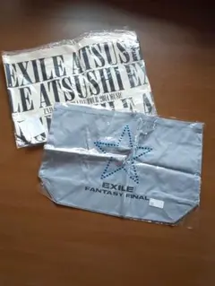 未開封品 EXILE トートバッグ2点セット 非売品 未使用保管 デカバッグ