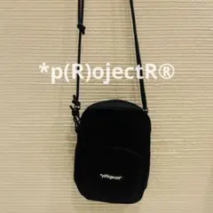 *p(R)ojectR® Logo Mini Shoulder ショルダーバッグ