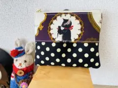 くらはしれい♡ティッシュポーチ♡猫♡肖像画♡アンティーク♡