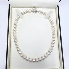 ◆田崎 TASAKI パールネックレス 8.0-8.5mm