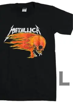 METALLICA メタリカ ファイヤースカル ロックTシャツ L 新品未使用