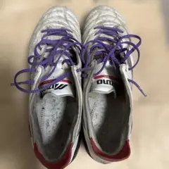 Mizuno サッカーシューズ ホワイト/レッド/ネイビー