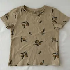 最終価格organic zoo 　オリーブ柄　2025ss　1-2y