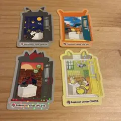 ポケモンセンターオンライン　ピカチュウ賞 ステッカー　まとめ売り