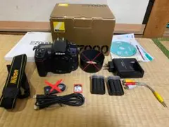 Nikon D7000 ボディ バッテリー2個付+SDカード16GB Wi-Fi