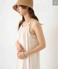 Kastane カットギャザーキャミワンピース サイズ0 値下げ可能