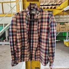 BEAMS MFG. チェック柄ネルシャツ S